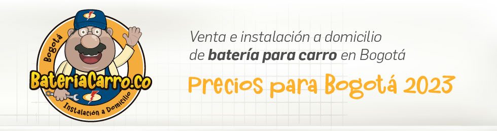 Precios de bateria para carro en bogota